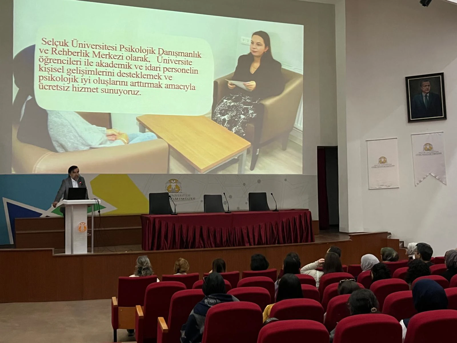 İletişim ve psikolojik iyi oluş semineri düzenlendi.